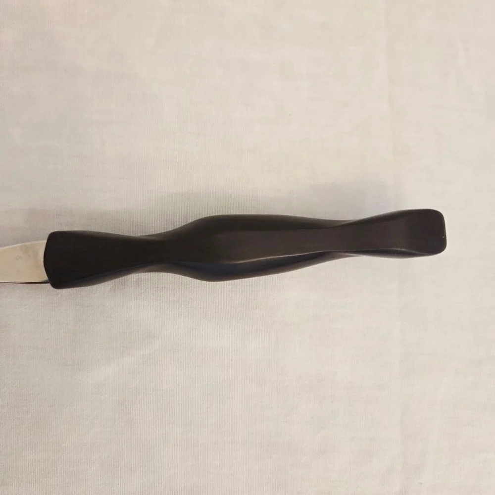 CUTCO Silver & Dark Brown Serving Fork 11